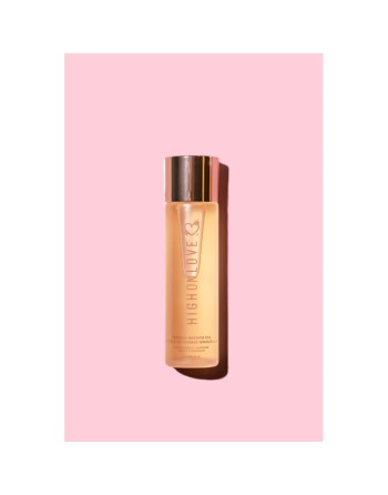 Huile de massage luxueuse Fraises et champagne - 120 ml - les nuances du désir
