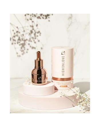 Huile sensuelle stimulante avec 300 mg de CBD 30 ml - les nuances du désir