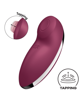 Tap and climax 2 Satisfyer - Rose - les nuances du désir