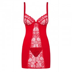 Heartina Chemise Red