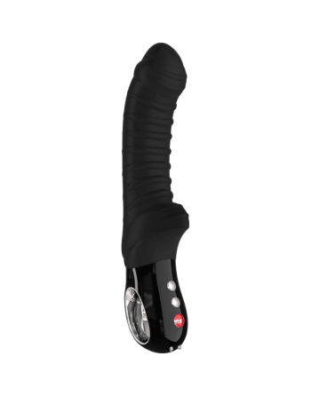 Vibromasseur strié Tiger  - Noir - les nuances du désir