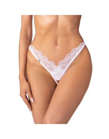String ouvert Arrowel - Blanc - les nuances du désir