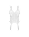 Corset Arrowel - Blanc - les nuances du désir