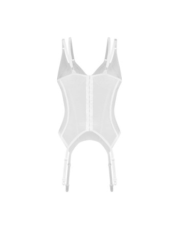 Corset Arrowel - Blanc - les nuances du désir