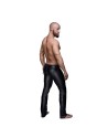 Pantalon long H021  pour homme avec app. PVC - les nuances du désir