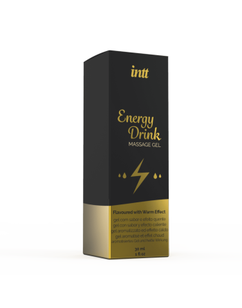 Massage gel energy drink - Gel embrassable - les nuances du désir
