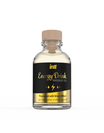 Massage gel energy drink - Gel embrassable - les nuances du désir