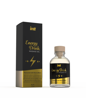 Massage gel energy drink - Gel embrassable - les nuances du désir