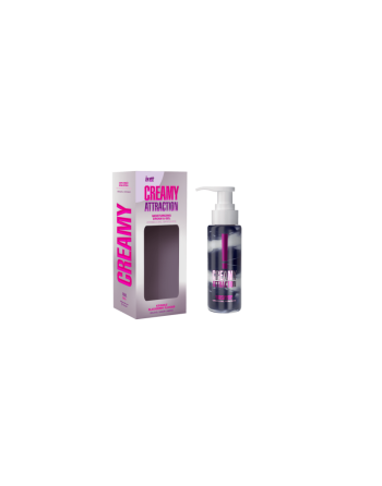 Crème et gel de massage embrassable à la mûre - Creamy attraction - les nuances du désir