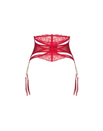 Porte-jarretelles Matildea - Rouge - les nuances du désir