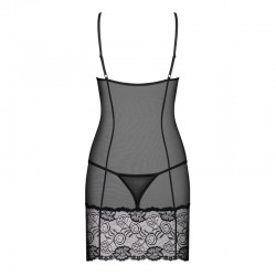 Alluria Chemise Black - les nuances du désir