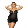 Ensemble 2 pcs noir Fendia - les nuances du désir