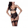 Ensemble 3 pcs sexy sapphira - les nuances du désir