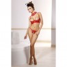 Ensemble 2 pcs Doris - Rouge - les nuances du désir