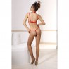 Ensemble 2 pcs Doris - Rouge - les nuances du désir